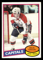 1980-81 O-Pee-Chee #33 Rick Green Ex-Mint OPC 