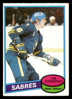 1980-81 O-Pee-Chee #96 Jim Schoenfeld Ex-Mint OPC 