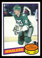 1980-81 O-Pee-Chee #126 Ray Allison Near Mint RC Rookie OPC  ID: 512727