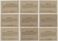 1974 Fleer Kustom Cars Series 1 (30) Stickers and 16 Puzzle Cards  #*sku37110