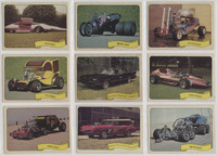 1974 Fleer Kustom Cars Series 1 (30) Stickers and 16 Puzzle Cards  #*sku37110