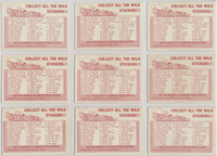 1974 Fleer Kustom Cars Series 1 (30) Stickers and 16 Puzzle Cards  #*sku37110