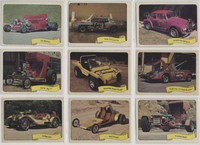 1974 Fleer Kustom Cars Series 1 (30) Stickers and 16 Puzzle Cards  #*sku37110