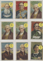 1911 T68 HEROES OF HISTORY  Partial Set 31 different/100 with 20 duplicates WILL SELL SINGLES  #*sku37114