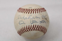 Sadaharu Oh Baseball Signed Autograph PSA/DNA English and Japanese HR King
