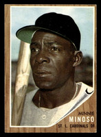 1962 Topps #28 Minnie Minoso UER Very Good  ID: 512805
