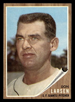 1962 Topps #33 Don Larsen UER Ex-Mint  ID: 512810