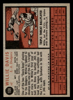 1962 Topps #108 Willie Davis Near Mint 