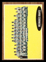 1962 Topps #158 Braves Team Near Mint  ID: 512867