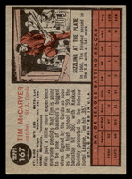1962 Topps #167 Tim McCarver Ex-Mint RC Rookie  ID: 512876