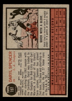 1962 Topps #197 Daryl Spencer Ex-Mint  ID: 512896