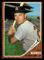 1962 Topps #202 Carl Warwick Very Good RC Rookie  ID: 512902