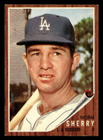 1962 Topps #238 Norm Sherry Very Good  ID: 512972