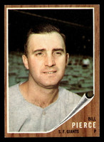 1962 Topps #260 Billy Pierce Near Mint 