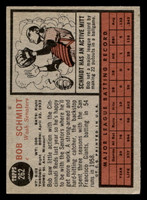1962 Topps #262 Bob Schmidt Excellent+  ID: 513014