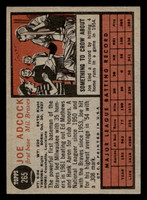 1962 Topps #265 Joe Adcock Excellent+  ID: 513026