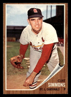 1962 Topps #285 Curt Simmons Ex-Mint  ID: 513051