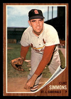 1962 Topps #285 Curt Simmons Excellent+  ID: 513052