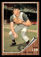 1962 Topps #295 Vern Law Excellent+  ID: 513057