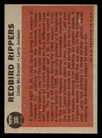 1962 Topps #306 Lindy McDaniel/Larry Jackson Redbird Rippers Near Mint  ID: 513063