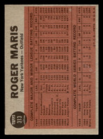 1962 Topps #313 Roger Maris Blasts 61st Excellent  ID: 513069