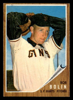 1962 Topps #329 Bobby Bolin Ex-Mint  ID: 513081