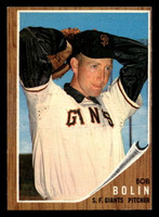 1962 Topps #329 Bobby Bolin Ex-Mint  ID: 513082