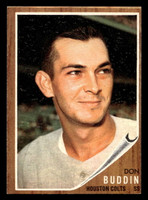 1962 Topps #332 Don Buddin Ex-Mint 