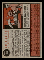 1962 Topps #344 Ed Bauta Very Good RC Rookie  ID: 513087