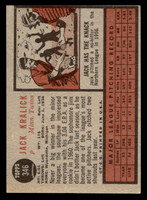 1962 Topps #346 Jack Kralick Ex-Mint  ID: 513089