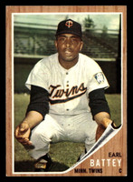 1962 Topps #371 Earl Battey UER Ex-Mint  ID: 513105