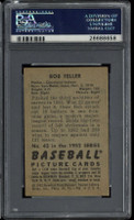 1952 Bowman #43 Bob Feller Indians PSA 4 VG-EX