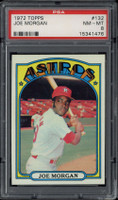 1972 Topps #132 Joe Morgan Astros PSA 8 NM-Mint
