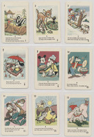 965 Russell Games Mfg. Walt Disney Playing Cards Lot of 37  #*sku37128