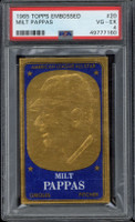 1965 Topps Embossed #20 Milt Pappas Orioles PSA 4 VG-EX