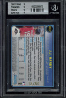 2003 Bowman Chrome Draft #137 J.J. Hardy #18/50 BGS 9 Mint GOLD Refractor