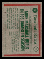 1975 Topps Mini #6 Mike Marshall HL Near Mint+ MINI 