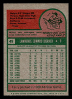 1975 Topps Mini #49 Larry Dierker Near Mint+ MINI 