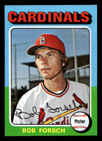 1975 Topps Mini #51 Bob Forsch Ex-Mint RC Rookie MINI  ID: 513394