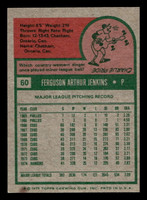 1975 Topps Mini #60 Fergie Jenkins Ex-Mint MINI 