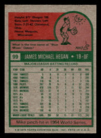 1975 Topps Mini #99 Mike Hegan Ex-Mint MINI 