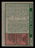 1975 Topps Mini #101 Gene Mauch MG Excellent+ MINI 