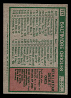 1975 Topps Mini #117 Earl Weaver MG Excellent+ MINI 