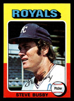 1975 Topps Mini #120 Steve Busby Ex-Mint MINI  ID: 513493