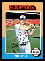 1975 Topps Mini #149 Tim Foli Ex-Mint MINI 