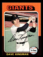 1975 Topps Mini #156 Dave Kingman Near Mint MINI  ID: 513560