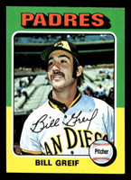 1975 Topps Mini #168 Bill Greif Near Mint MINI 