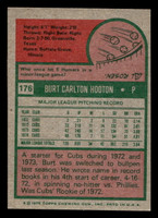 1975 Topps Mini #176 Burt Hooton Near Mint MINI  ID: 513590