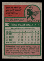 1975 Topps Mini #179 Tom Bradley Ex-Mint MINI 