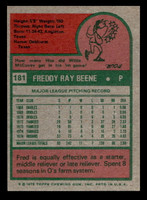 1975 Topps Mini #181 Fred Beene Ex-Mint MINI  ID: 513596